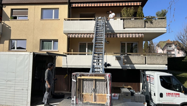 Location monte-meubles à Crissier pour un déménagement